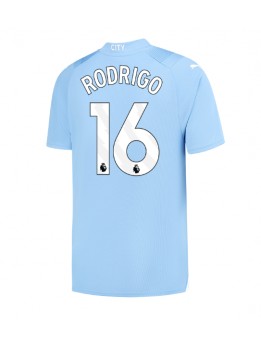 Manchester City Rodri Hernandez #16 Heimtrikot 2023-24 Kurzarm